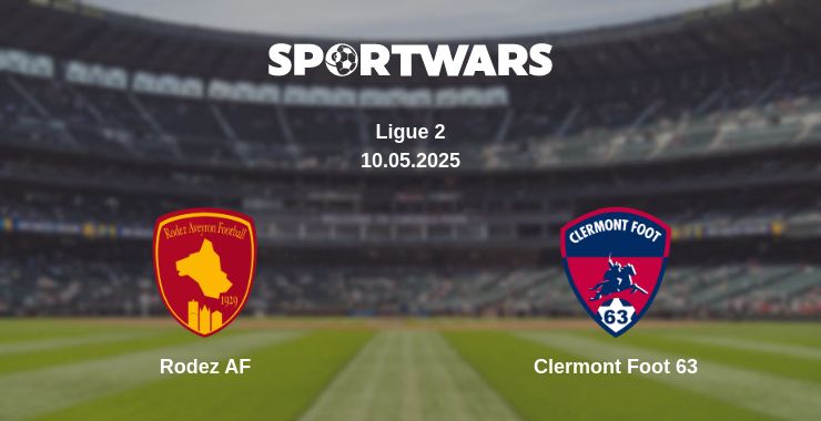 Where to watch the match Rodez AF - Clermont Foot 63