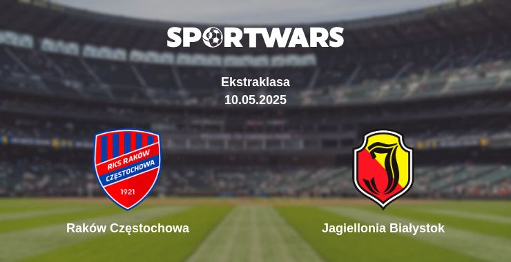 Where to watch the match Raków Częstochowa - Jagiellonia Białystok