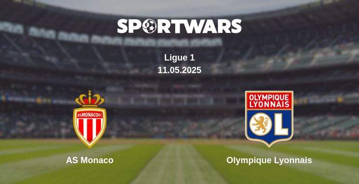 Where to watch the match AS Monaco - Olympique Lyonnais