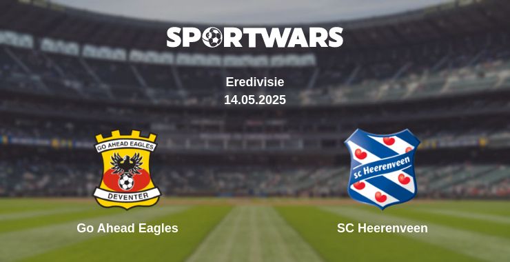 Where to watch the match Go Ahead Eagles - SC Heerenveen