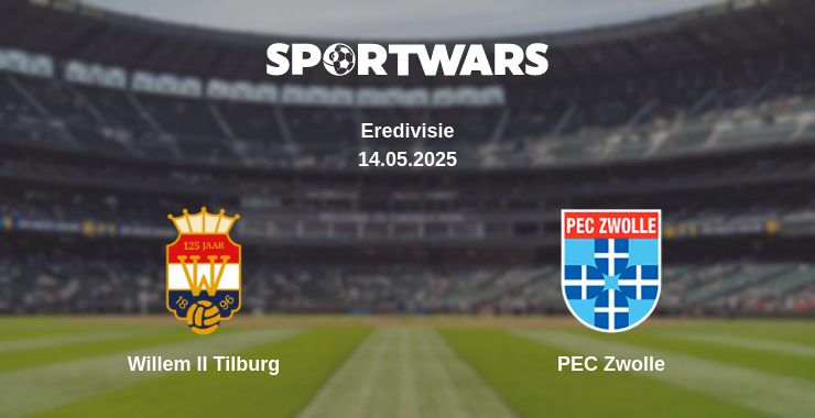 Where to watch the match Willem II Tilburg - PEC Zwolle