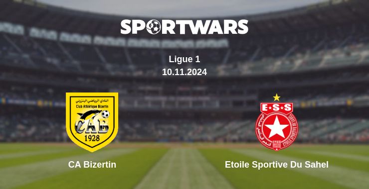 Where to watch the match CA Bizertin - Etoile Sportive Du Sahel