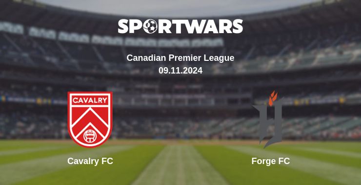 Where to watch the match Cavalry FC - Forge FC