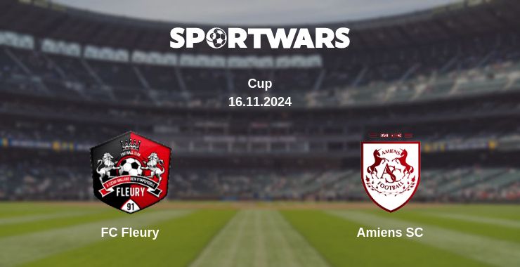 Where to watch the match FC Fleury - Amiens SC