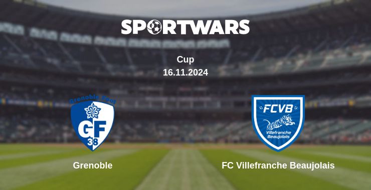 Where to watch the match Grenoble - FC Villefranche Beaujolais