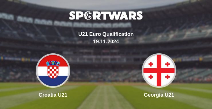 Where to watch the match Croatia U21 - Georgia U21