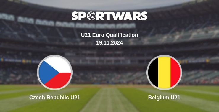 Where to watch the match Czech Republic U21 - Belgium U21