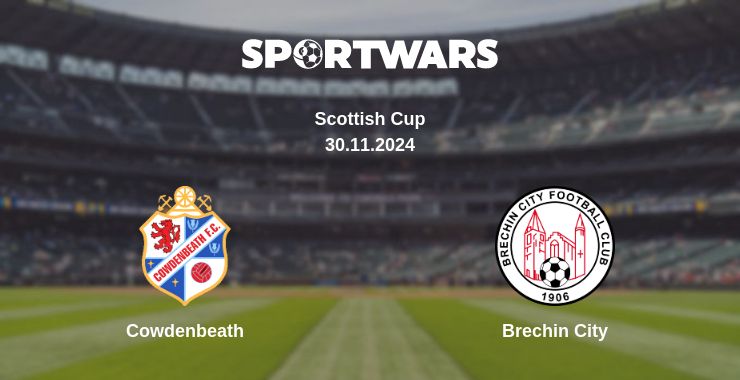 Where to watch the match Cowdenbeath - Brechin City