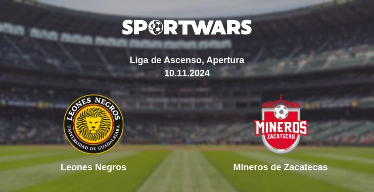 Where to watch the match Leones Negros - Mineros de Zacatecas