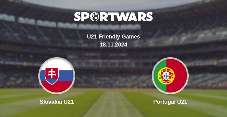 Where to watch the match Slovakia U21 - Portugal U21