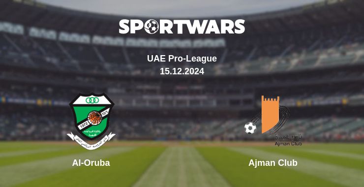 Where to watch the match Al-Oruba - Ajman Club