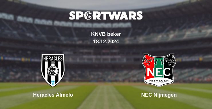 Where to watch the match Heracles Almelo - NEC Nijmegen