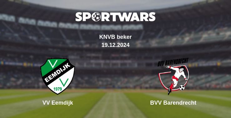 Where to watch the match VV Eemdijk - BVV Barendrecht