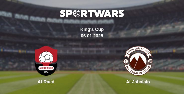 Where to watch the match Al-Raed - Al-Jabalain