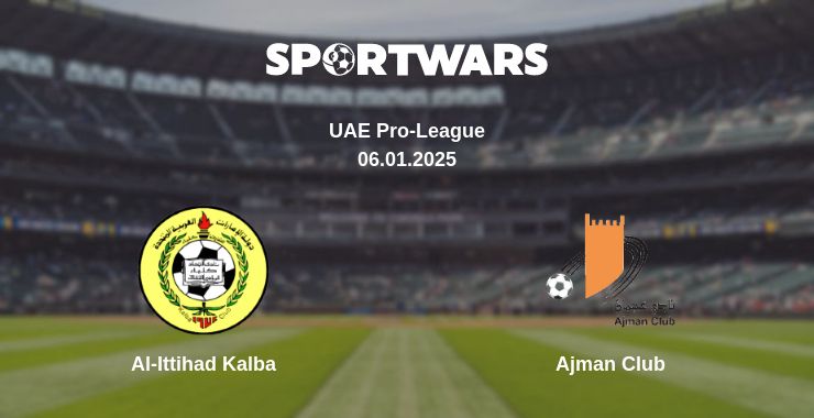 Where to watch the match Al-Ittihad Kalba - Ajman Club