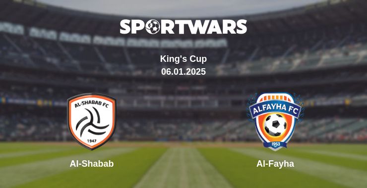 Where to watch the match Al-Shabab - Al-Fayha