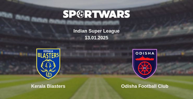 Where to watch the match Kerala Blasters - Odisha Football Club