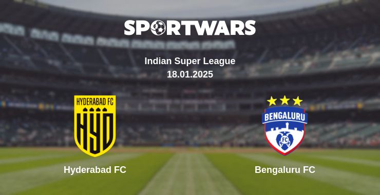 Where to watch the match Hyderabad FC - Bengaluru FC