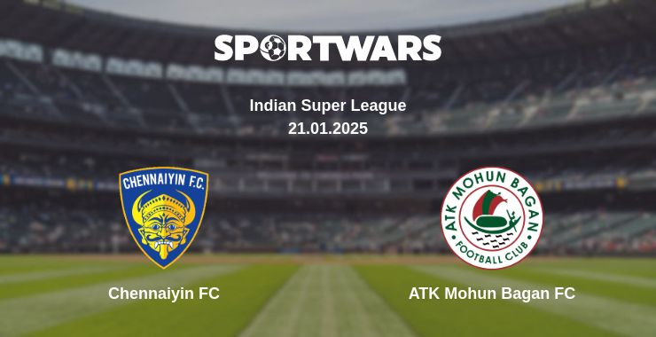 Where to watch the match Chennaiyin FC - ATK Mohun Bagan FC