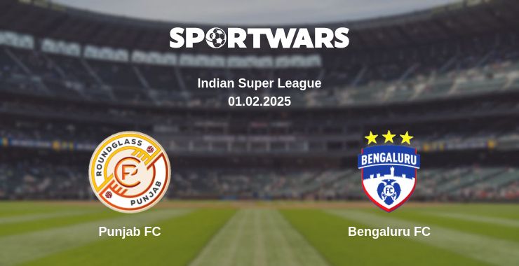 Where to watch the match Punjab FC - Bengaluru FC