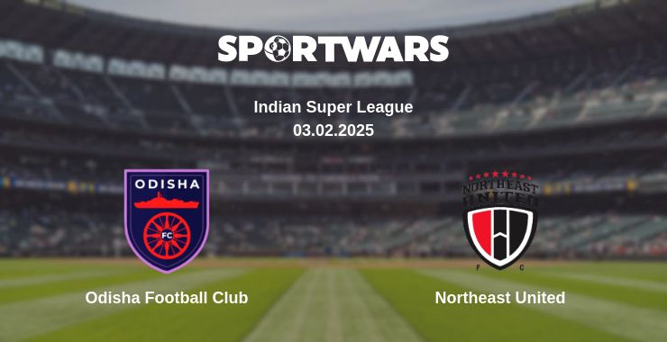 Where to watch the match Odisha Football Club - Northeast United