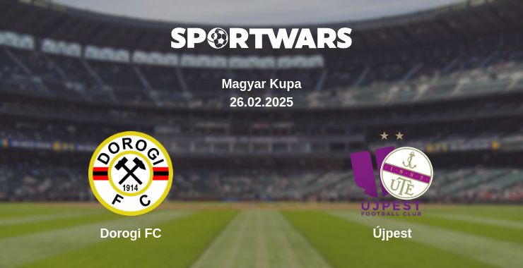 Where to watch the match Dorogi FC - Újpest