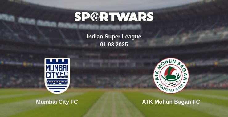 Where to watch the match Mumbai City FC - ATK Mohun Bagan FC