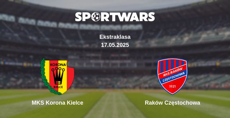 Where to watch the match MKS Korona Kielce - Raków Częstochowa