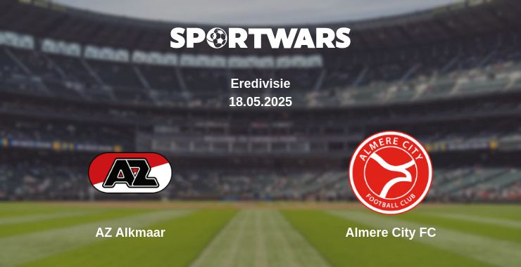 Where to watch the match AZ Alkmaar - Almere City FC