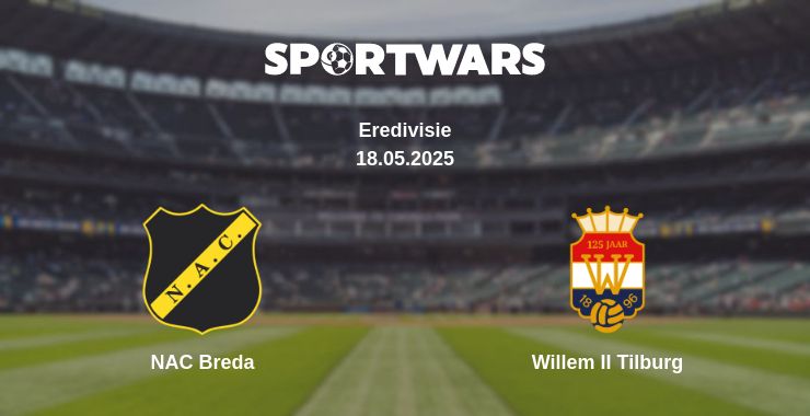 Where to watch the match NAC Breda - Willem II Tilburg