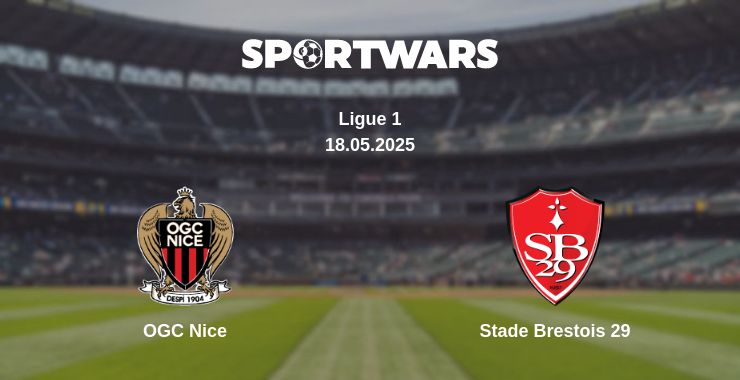 Where to watch the match OGC Nice - Stade Brestois 29