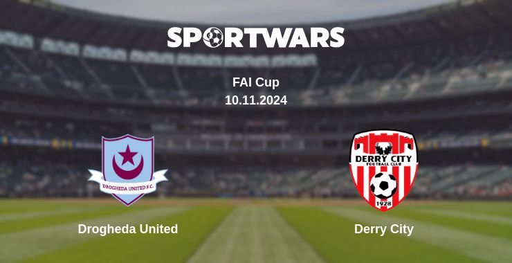 Where to watch the match Drogheda United - Derry City