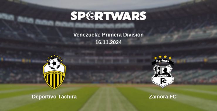 Where to watch the match Deportivo Táchira - Zamora FC