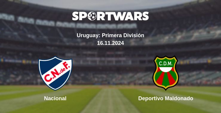 Where to watch the match Nacional - Deportivo Maldonado