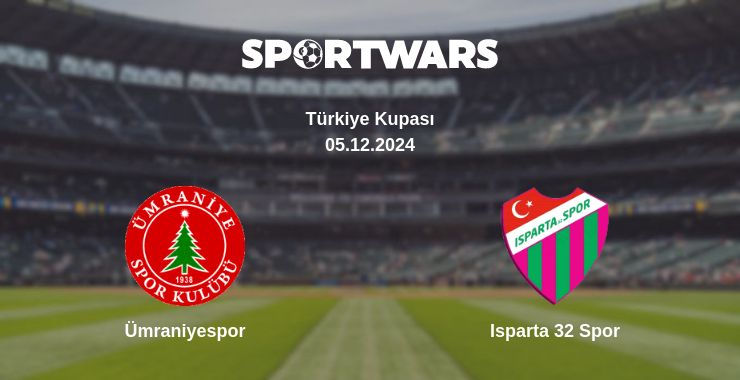 Where to watch the match Ümraniyespor - Isparta 32 Spor