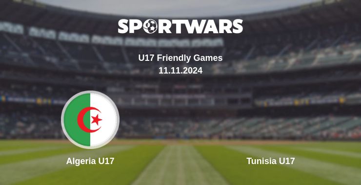 Where to watch the match Algeria U17 - Tunisia U17