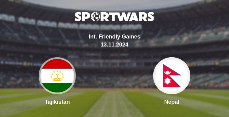 Where to watch the match Tajikistan - Nepal