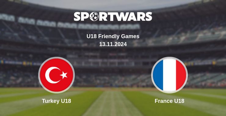 Where to watch the match Turkey U18 - France U18