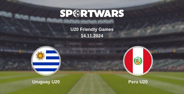 Where to watch the match Uruguay U20 - Peru U20