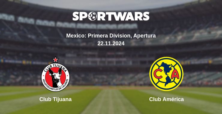 Where to watch the match Club Tijuana - Club América