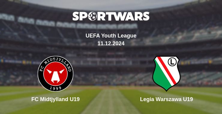 Where to watch the match FC Midtjylland U19 - Legia Warszawa U19