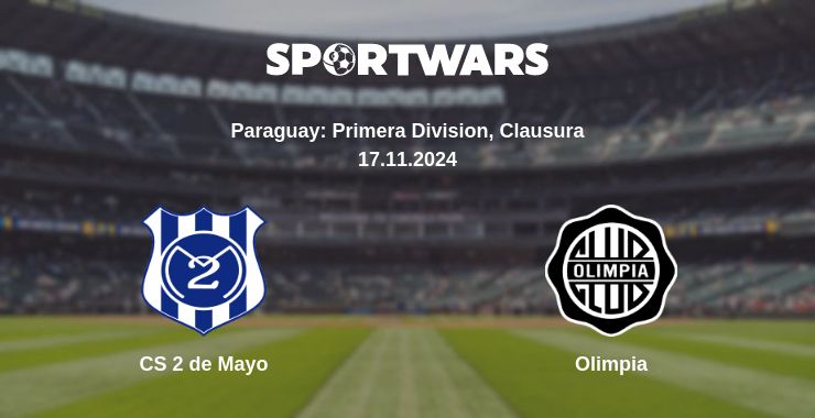 Where to watch the match CS 2 de Mayo - Olimpia