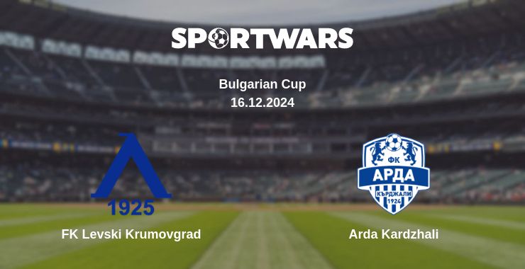 Where to watch the match FK Levski Krumovgrad - Arda Kardzhali