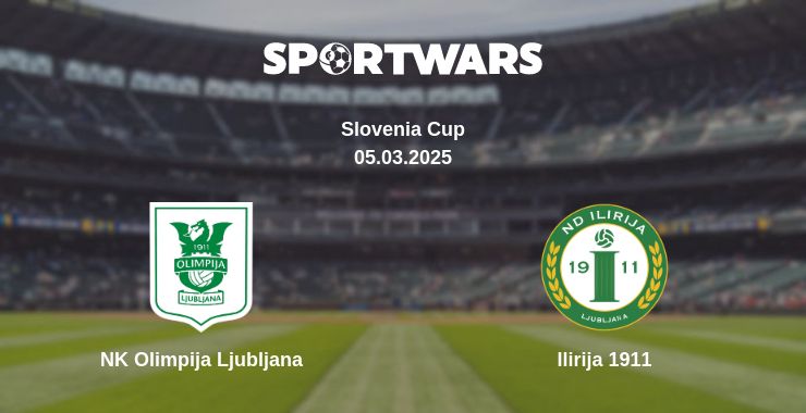 Where to watch the match NK Olimpija Ljubljana - Ilirija 1911