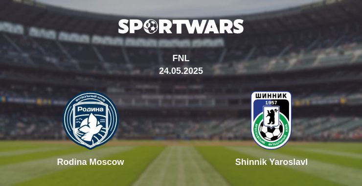 Where to watch the match Rodina Moscow - Shinnik Yaroslavl