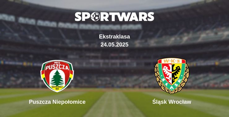 Where to watch the match Puszcza Niepołomice - Śląsk Wrocław