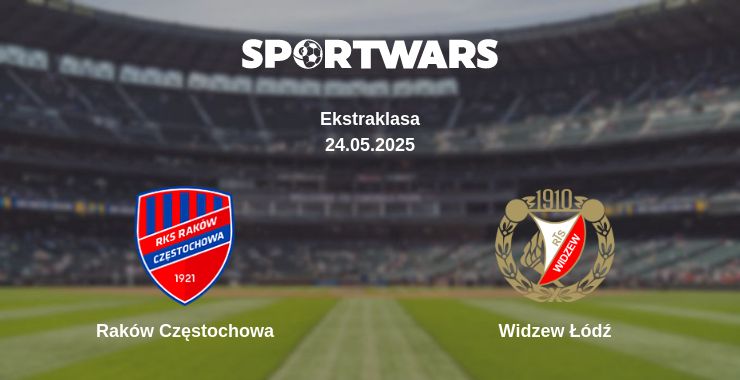 Where to watch the match Raków Częstochowa - Widzew Łódź