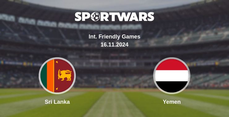 Where to watch the match Sri Lanka - Yemen