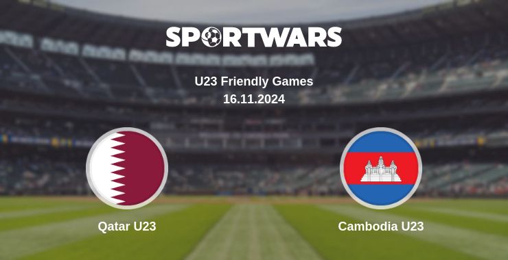 Where to watch the match Qatar U23 - Cambodia U23