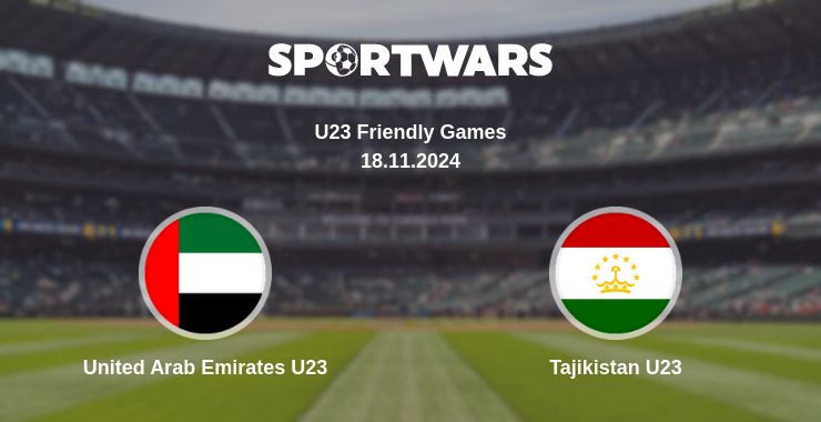 Where to watch the match United Arab Emirates U23 - Tajikistan U23